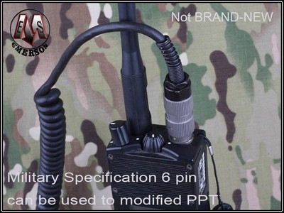 Military Specification 6 Pin Socket with wire