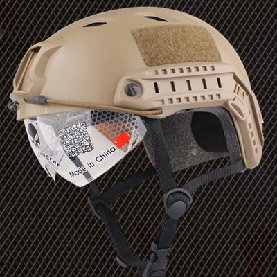 EMERSON FAST Helmet BJ TYPE with Goggles (Dark Earth)