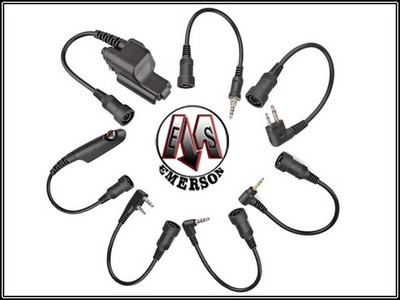 EMERSON SWAT Tactical Throat Mic Headset