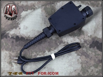 EMERSON TEA Type PTT with Headset Cable (ICOM)