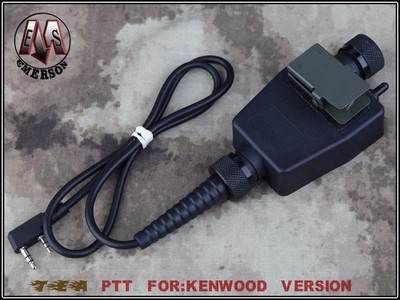 EMERSON TEA Type PTT with Headset Cable (Kenwood)