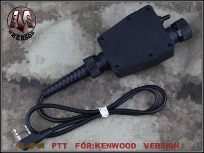 EMERSON TEA Type PTT with Headset Cable (Kenwood)