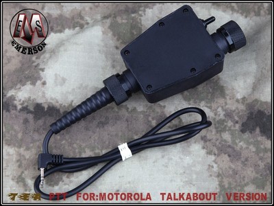 EMERSON TEA Type PTT with Headset Cable (Motorola Talkabout)