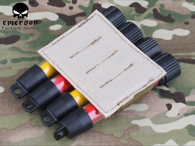 EMERSON Electronic Glow Stick Velcro Pouch (A-TACS AU)